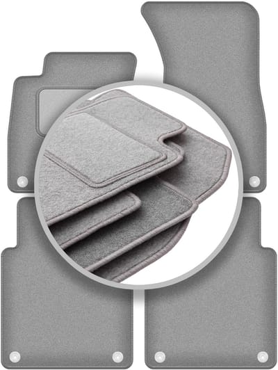 Grijze automatten voor: Audi A8 D3 Lang (2002-2009)