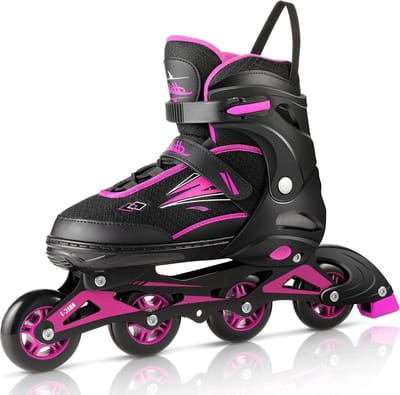 Verstelbare inline skates voor volwassenen - comfortabel en verstelbaar - maat 39-44