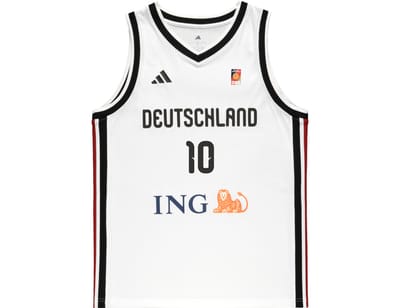Adidas Dbb Duitsland Theis 10 Shirt Home 2026 Kids Wit