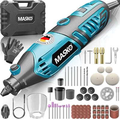 Multifunctioneel Gereedschap - 200W met Flexibele As en 141-delige Accessoireset
