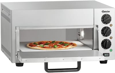 Bartscher Pizzaoven ST415-2 - 1x Ø40 cm - 50-350°C - 230V - 580x580x315mm - Horeca Oven