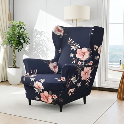 Hoes voor Ohrensessel, Stretch Sesselhoes met Elastiek, Wasbare Beschermhoes voor Woonkamer, Meubelhoes voor Comfort en Stijl