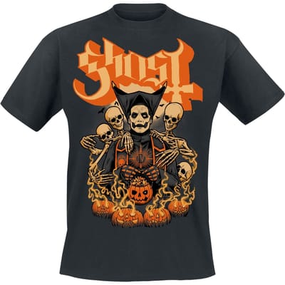 Ghost T-shirt - Great Pumpkin - M tot 4XL - voor Mannen - zwart
