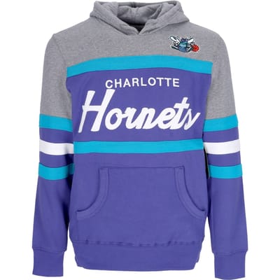 Herenhoodie Nba Headcoach Hoodie Hardwood Classics Chahor Donkerpaars