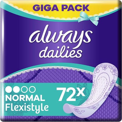 Inlegkruisjes - Dagelijkse bescherming - Fris blijven - Flexibel en ademend - Giga Pack - Wit