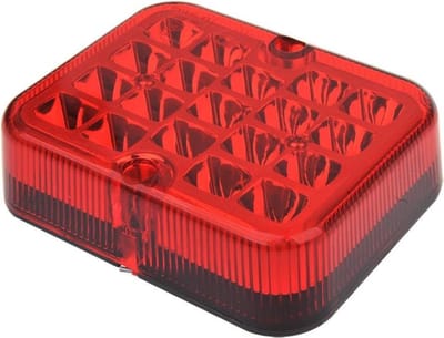 - Achtermistlamp 100x81mm 19LED
