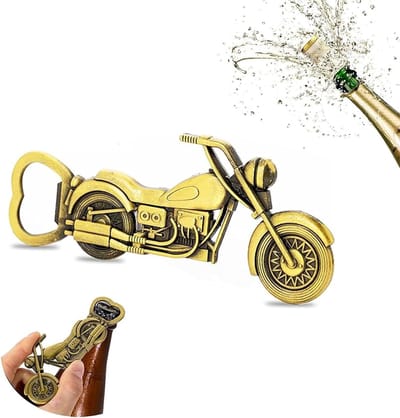 Vintage Flessenopener van Metaal voor Motorliefhebbers, Perfect voor Bars, Huizen en Cadeaus voor Mannen