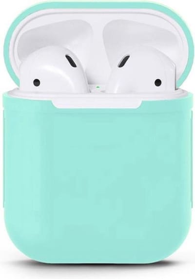 Gadgetpoint - Oordopjes Beschermhoesjes - Performance Case - Accessoires geschikt voor Apple Airpods - Mintgroen