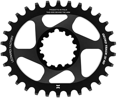 Leonardi Racing Gecko Track Sram Bb30 Dm Offset Ovaal Kettingblad 0 Mm Zwart 32t
