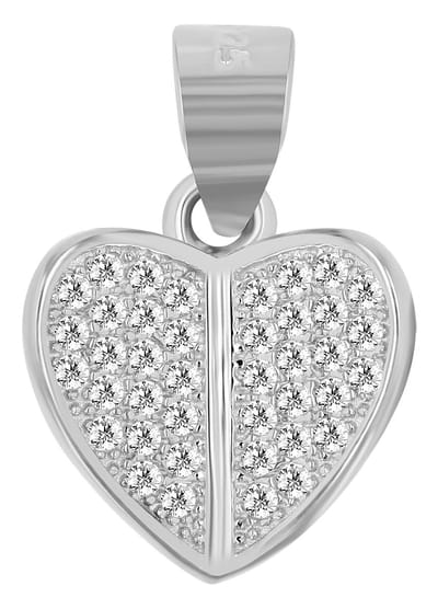 AKZENT Akzent Dames Hanger "Eireann" aus 925 Sterlingzilver, gerhodineerd, duurzaam