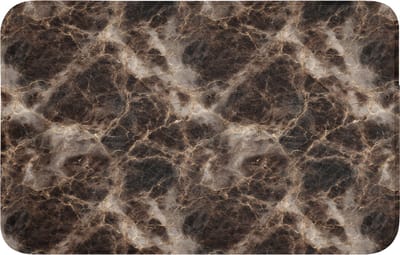 Badmat 80x50 cm - Antislip - Bruin - Goud - Marmer - Badmatten voor badkamer - Badkamermat - Douchemat - Badkamer mat