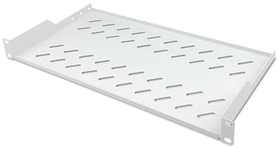 Uittrekbare Plank voor 19" Kasten - Draagvermogen 15kg - 483x250x45mm - Grijs