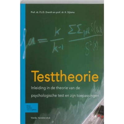 Testtheorie - P.J.D. Drenth