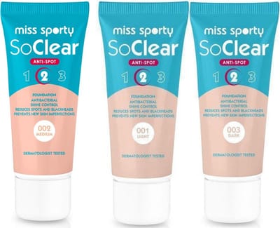 Miss Sporty - So Clear Perfect Skin Foundation (RELAUNCH) - Dark