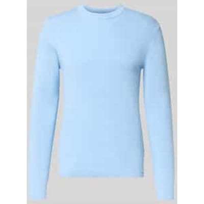 Relaxed fit Gebreide pullover met ronde hals