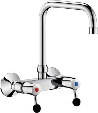 Muurmengkraan 60 l/min draaibare bovenuitloop Ø22 L.200