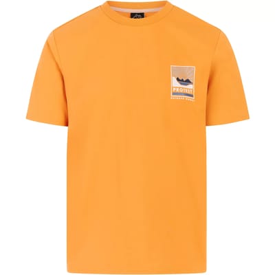Protest PRTTarrant - T-shirt Heren - Korte mouwen - Ronde hals - Normale pasvorm - Zwart