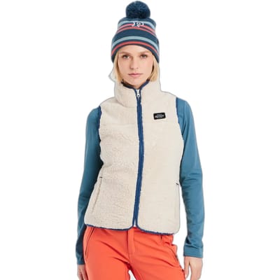 Protest Prtbodhi - Bodywarmer Dames - High-pile teddy fleece - Zak met rits