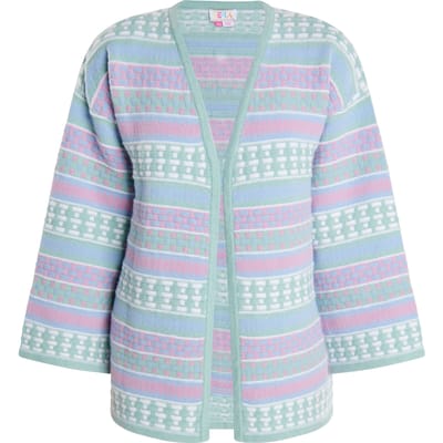 IZIA Vest Dames Munt veelkleurig