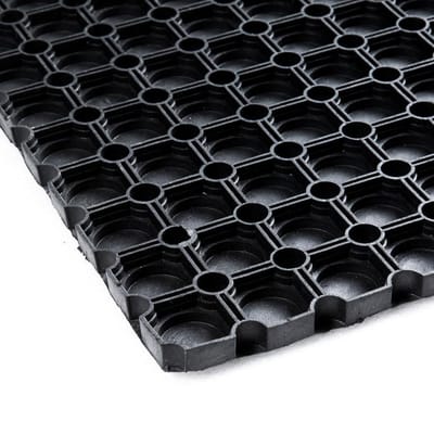 Ringmat 40x60 cm - Deurmat / Entreemat - Gesloten Bodem