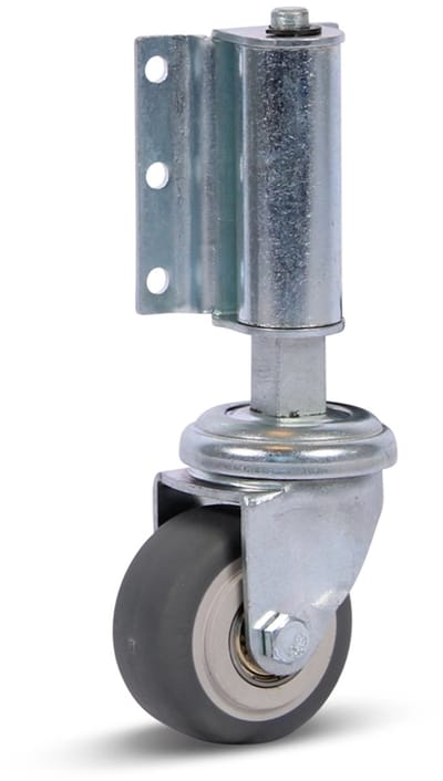 Trapwiel TPR - 50mm - 35kg - zwenkwiel