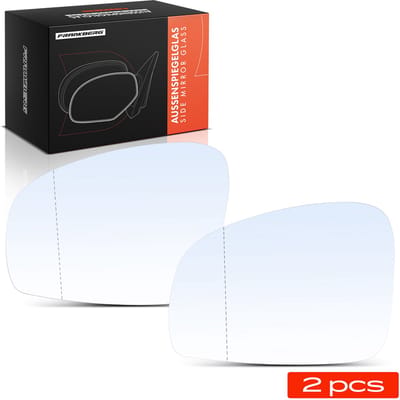 Frankberg 2x Spiegelglas Buitenspiegel Voor voor VW