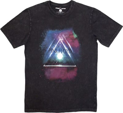 Pink Floyd - Space Prism Heren T-shirt - S - Zwart
