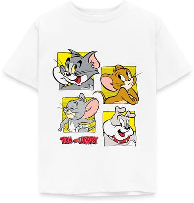 Tom En Jerry Vier Vrienden T-Shirt Kinderen