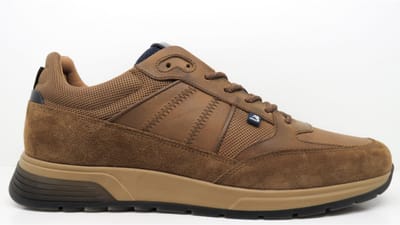 Bufflox berlin sneakers heren tan leer
