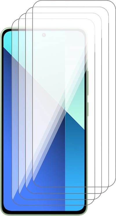 Screenprotector geschikt voor Xiaomi Redmi Note 13 4G - 4x Glas Screen Protector