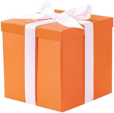 Store_8 - Middelgrote doos - Geschenkdoos met deksel - Oranje