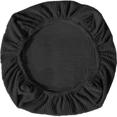 Maisfluweel Split Computer Kantoorstoelhoes Hefbare Baas Computerstoelhoes Universele Draaistoel Stoelkussenhoes 1 Peice Chair Cover black