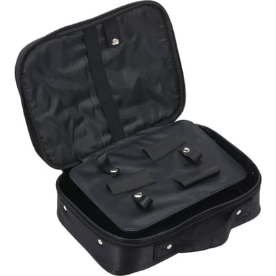 Sac de rangement de voyage pour barbier, sac de rangement pour accessoires de barbier, fournitures de cosmétologie, outils de Salon, organisateur de cheveux noir
