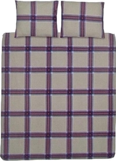 Cinderella Leeds Dekbedovertrek - Flanel - Litsjumeaux - 240x200/220 cm - Grijs