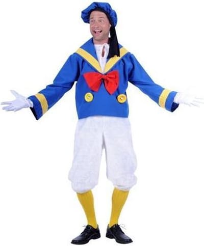 Kostuum Donald Duck / eend maat S