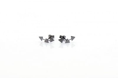 Karma Symbols oorbel M1317 Triples Triangle