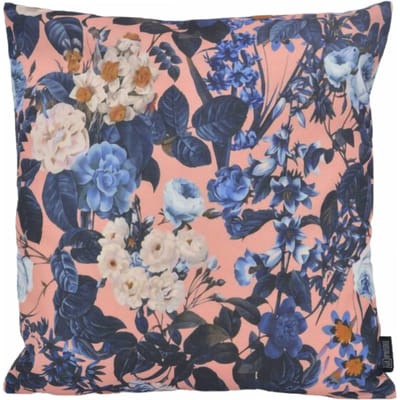 Floral Lila Kussenhoes | Outdoor / Buiten | Katoen / Polyester | 45 x 45 cm