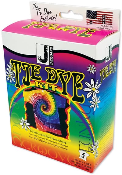 Jacquard Tie-Dye Batik Funky Groovy Set - Creatief Speelgoed.