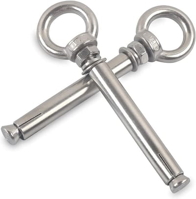 Expansieschroef M8 x 100 mm - RVS Ankerbout voor Buitengebruik (2 Stuks)