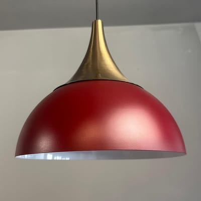 Bamyum Yimpi Hanglamp Industrieel Metaal Ø30 cm, Vintage Hanglamp, E27 Pendellamp