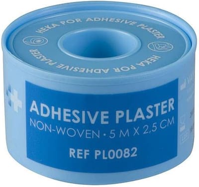 Heka Por Non-Woven hechtpleister - kleefpleister 5m x 2,5cm - ehbo