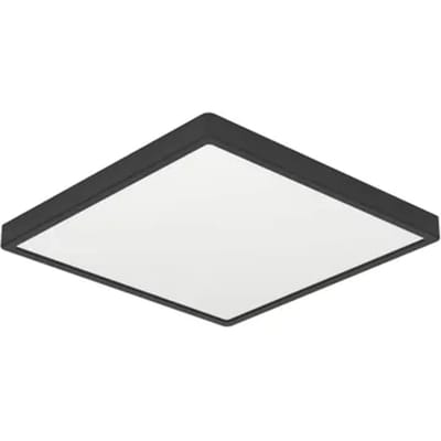 EGLO FUEVA 6 PLAFOND 150X150 CCT 7W 1100LM IP44 ZWART