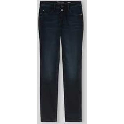 Tom Tailor - TTLIVA STRAIGHT-jeans met stretch - Maat 28/32 - Black Blue Denim