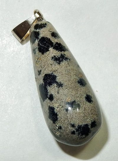 Druppel Hanger Jaspis Dalmatiër
