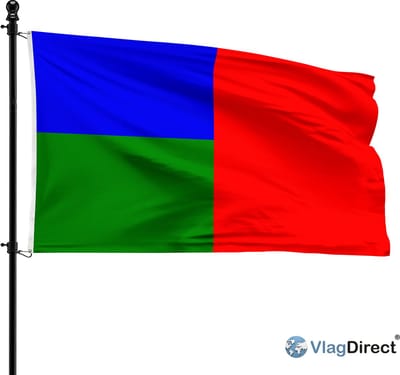 Oudergemse vlag - Gemeente Oudergem vlag - 90 x 150 cm.