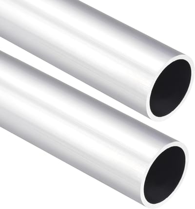 2 Stuks 30mm OD x 26mm ID Aluminium Ronde Buizen van 300mm Lengte voor Machinebouw, Constructie en DIY Projecten