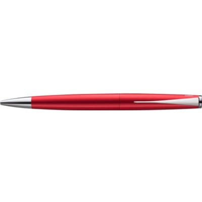 LAMY studio pianored Balpen | Elegante metalen kogelpen met propellerclip | Inclusief LAMY M 16 navulling zwart – schrijfdikte M