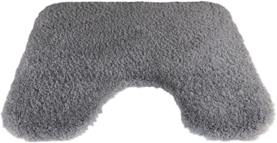 PRIMA - Dolce - WC mat - 50x60cm - grijs - antislip - met uitsparing 21cm