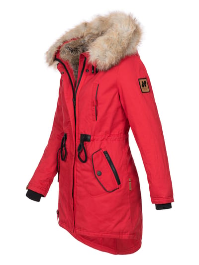 Navahoo Dames Winterjas Bombi – Premium Collectie met Afneembare Bontkraag