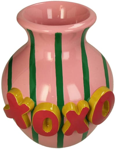 Vase XOXO Polyresin Multi 18x19x22cm